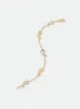TEARS OF JOY BRACELET — 14k YELLOW GOLD/MOTHER OF PEARL sold by Rhude