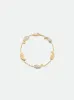 TEARS OF JOY BRACELET — 14k YELLOW GOLD/MOTHER OF PEARL sold by Rhude