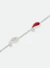 TEARS OF JOY BRACELET — 14K WHITE GOLD/CARNELIAN sold by Rhude