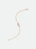TEARS OF JOY SINGLE BRACELET — 14K ROSE GOLD/PINK DIAMONDS sold by Rhude