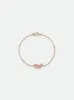 TEARS OF JOY SINGLE BRACELET — 14K ROSE GOLD/PINK DIAMONDS sold by Rhude