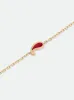 TEARS OF JOY SINGLE BRACELET — GOLD/CARNELIAN sold by Rhude