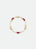 TEARS OF JOY BRACELET — GOLD/CARNELIAN sold by Rhude