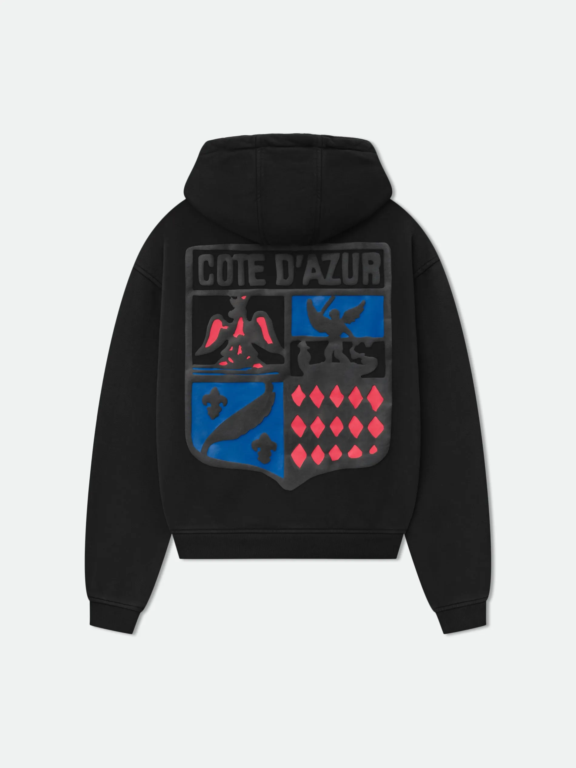 RHUDE COTE D'AZUR CREST OVERSIZED HOODIE sold by Rhude product image thumbnail 3