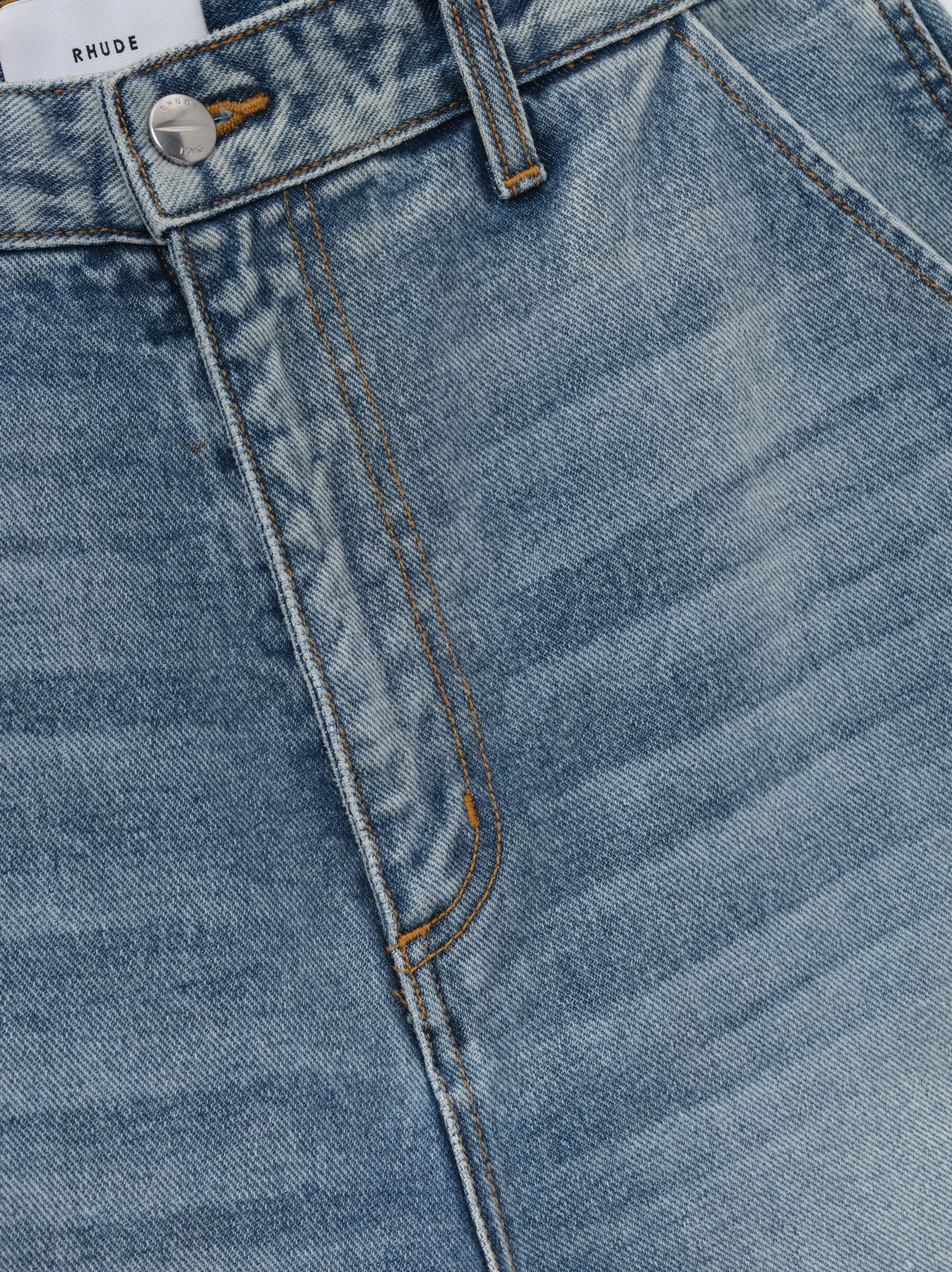CARGO DENIM BAGGY SHORT sold by Rhude product image thumbnail 5