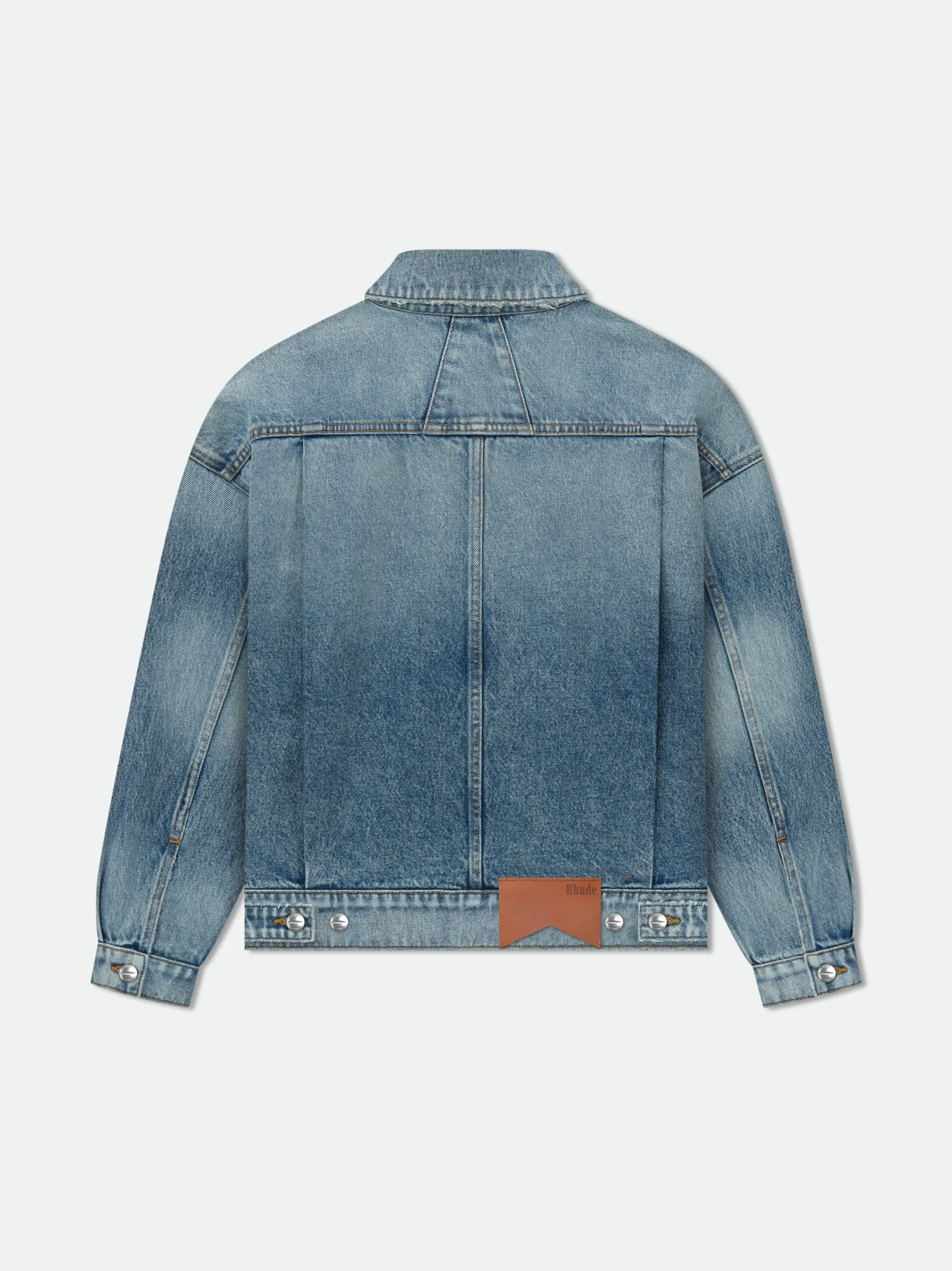 DROPNECK DENIM TRUCKER JACKET sold by Rhude product image thumbnail 2