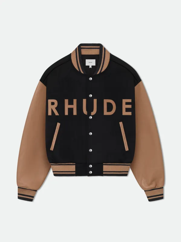 RHUDE COLLEGIATE VARSITY JACKET made by Rhude