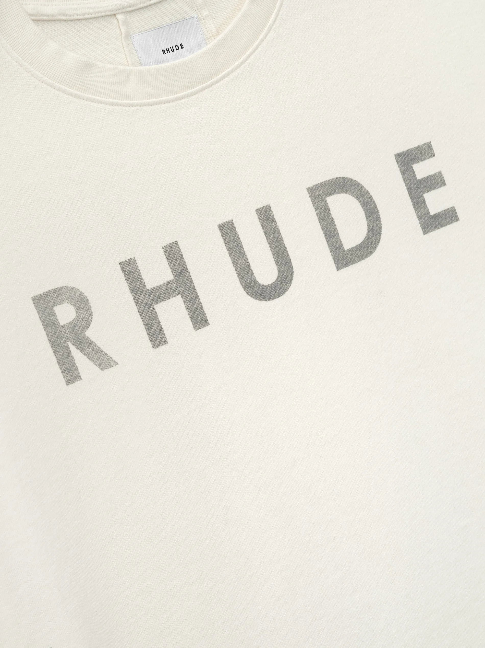 DISTRESSED LOGO TEE sold by Rhude product image thumbnail 3