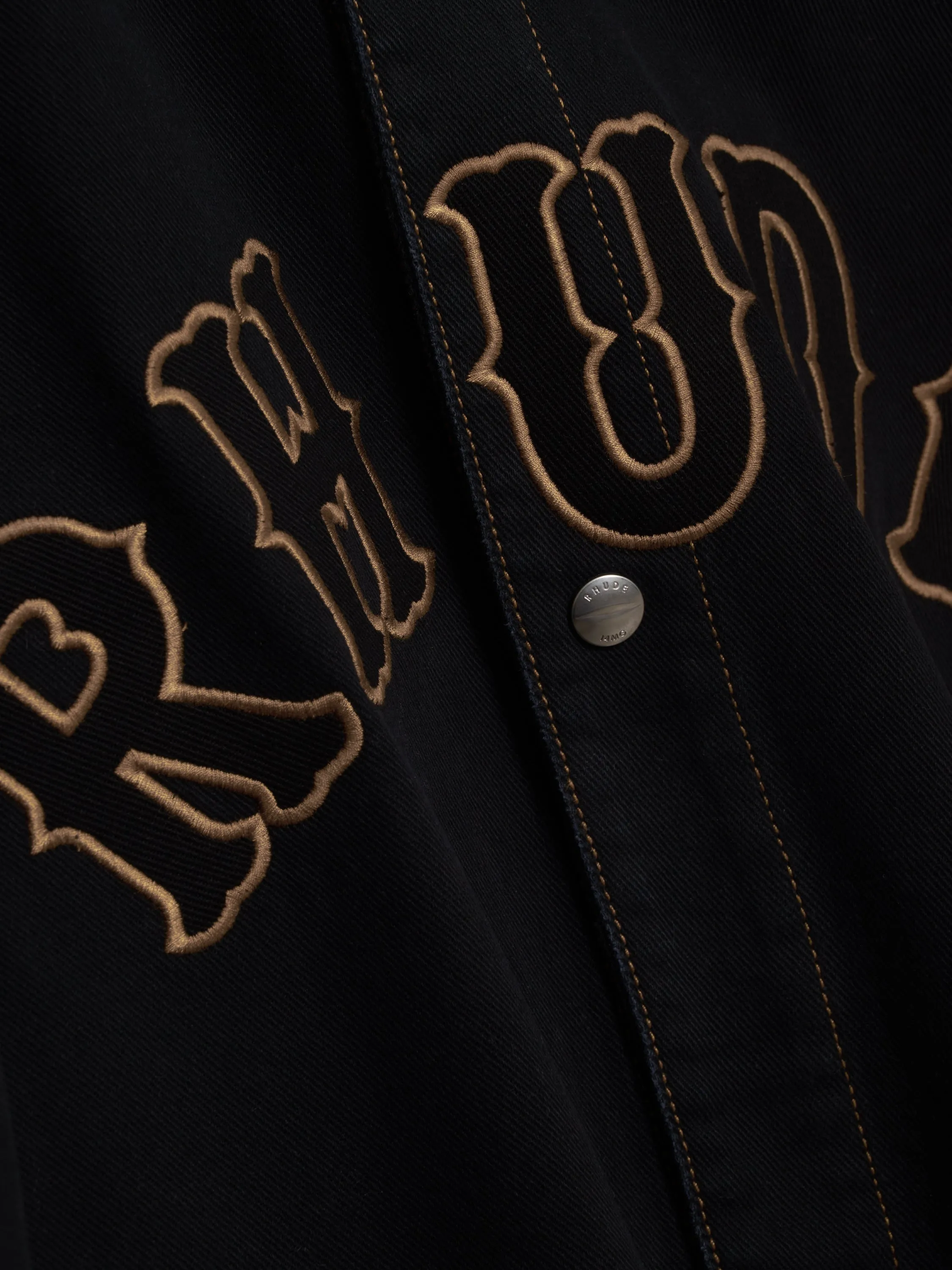 BASEBALL DENIM SHIRT sold by Rhude product image thumbnail 4