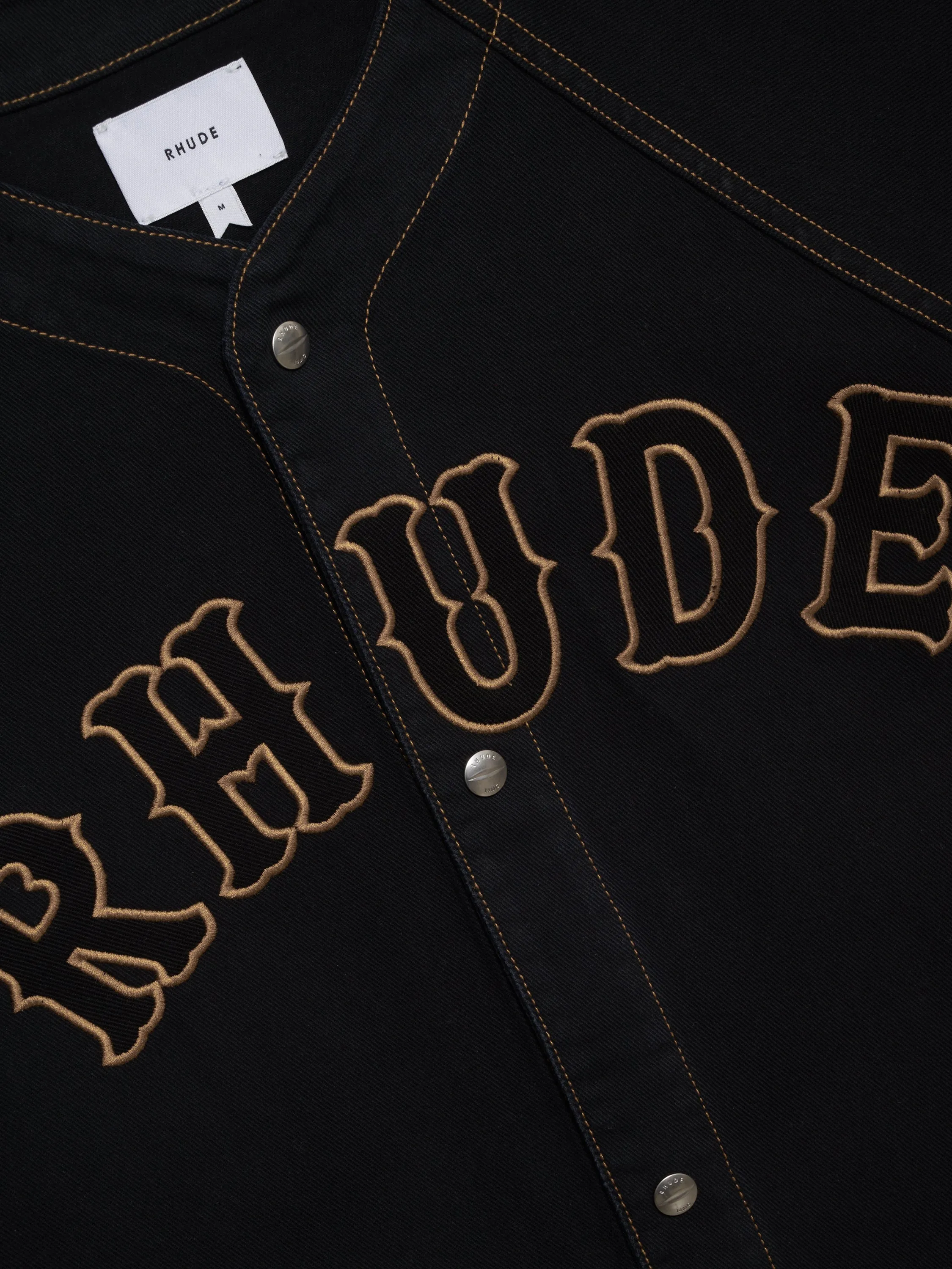 BASEBALL DENIM SHIRT sold by Rhude product image thumbnail 2