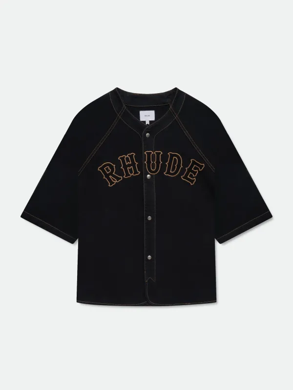 BASEBALL DENIM SHIRT sold by Rhude