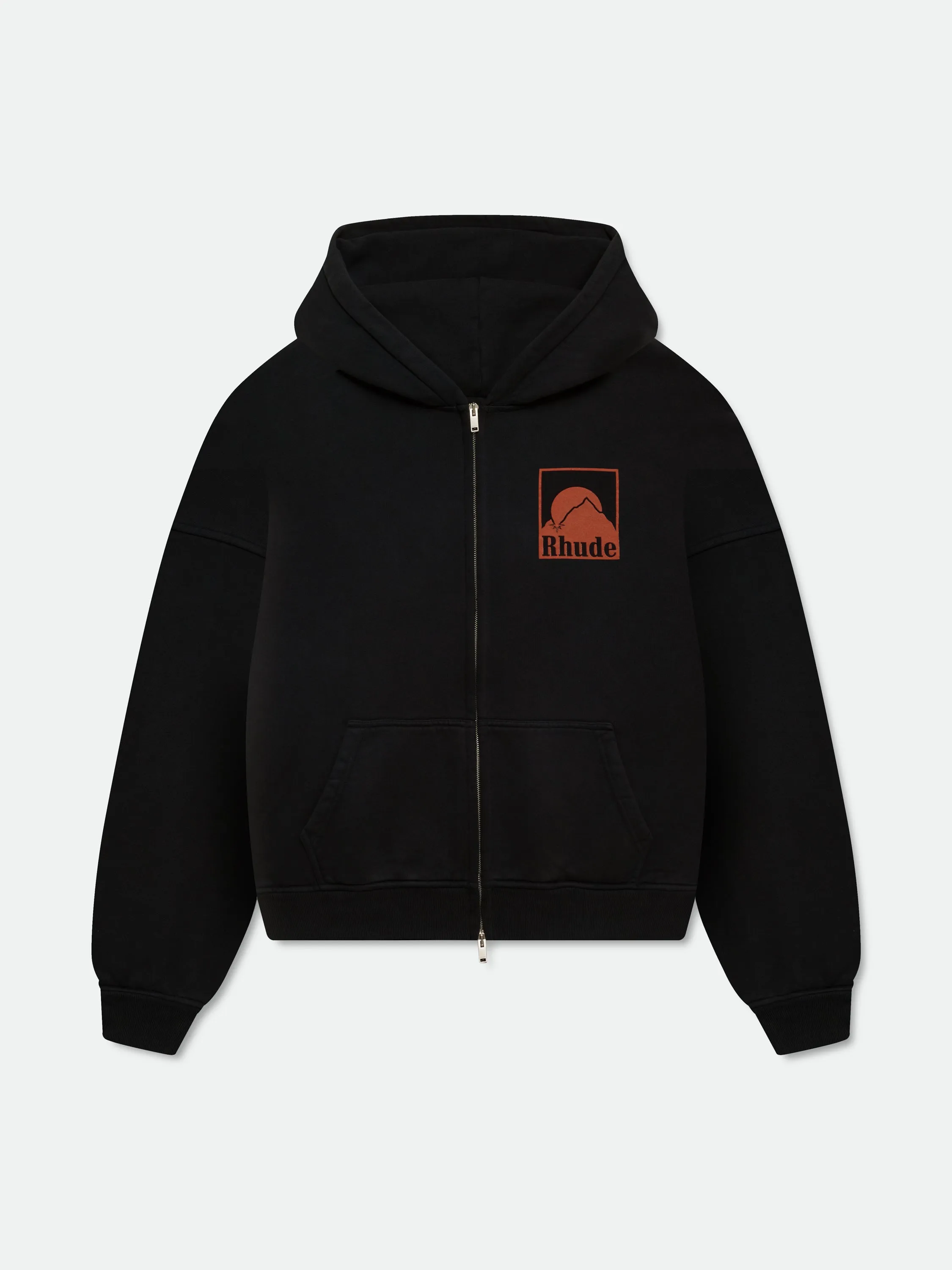 MOONLIGHT BADGE FULL-ZIP HOODIE sold by Rhude
