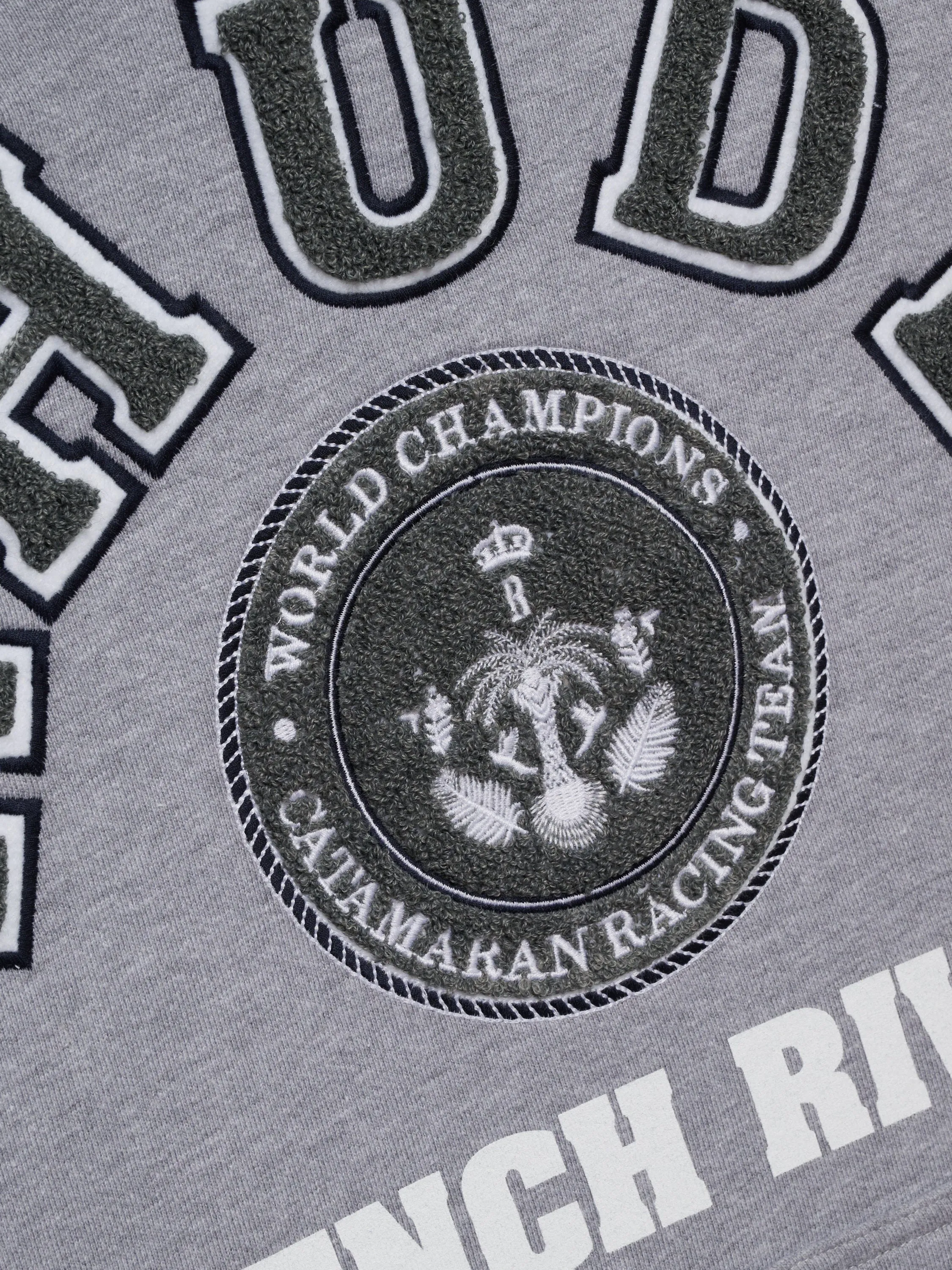 RHUDE FRENCH RIVIERA PATCH HOODIE sold by Rhude product image thumbnail 2