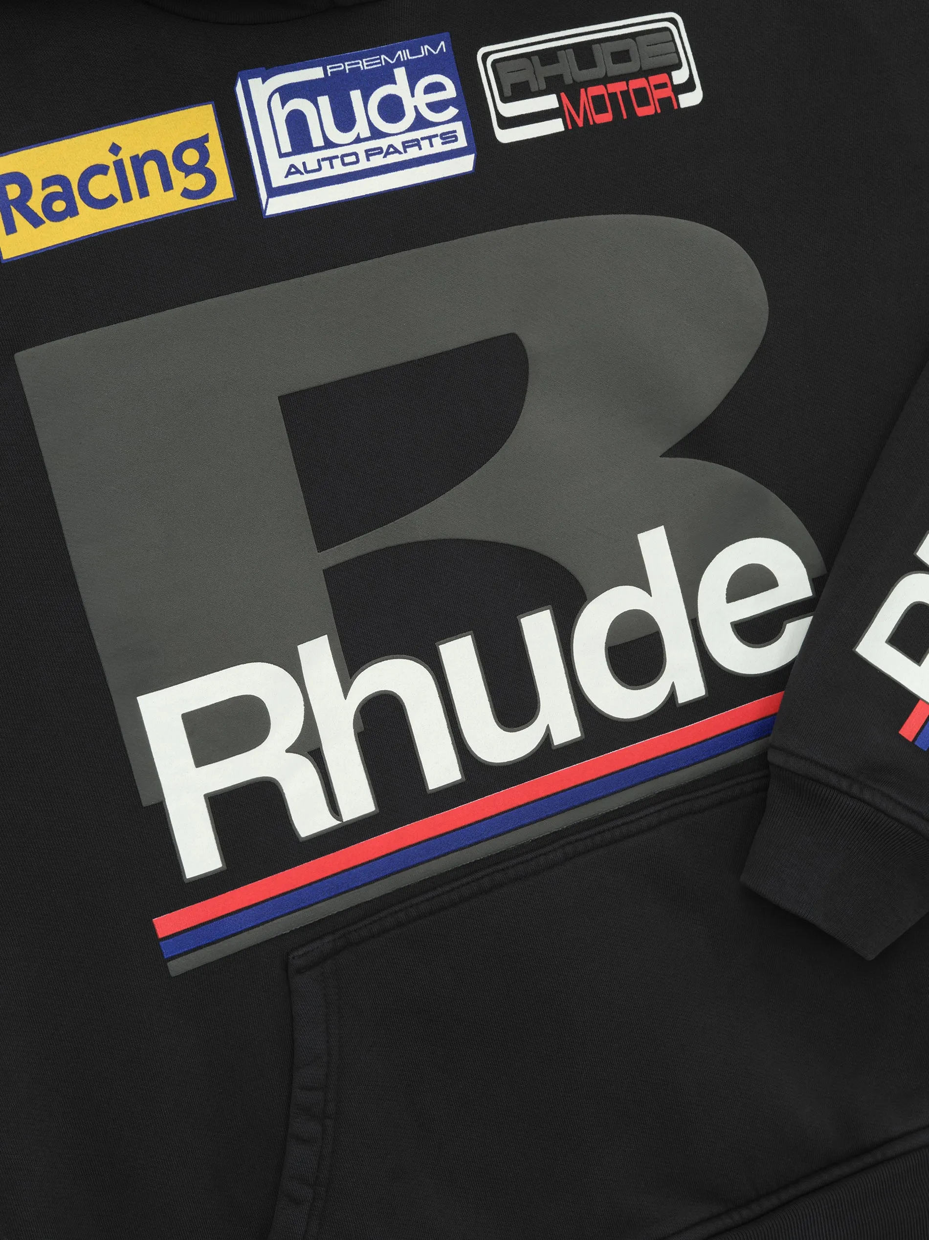 PETROL PATCH HOODIE sold by Rhude product image thumbnail 3