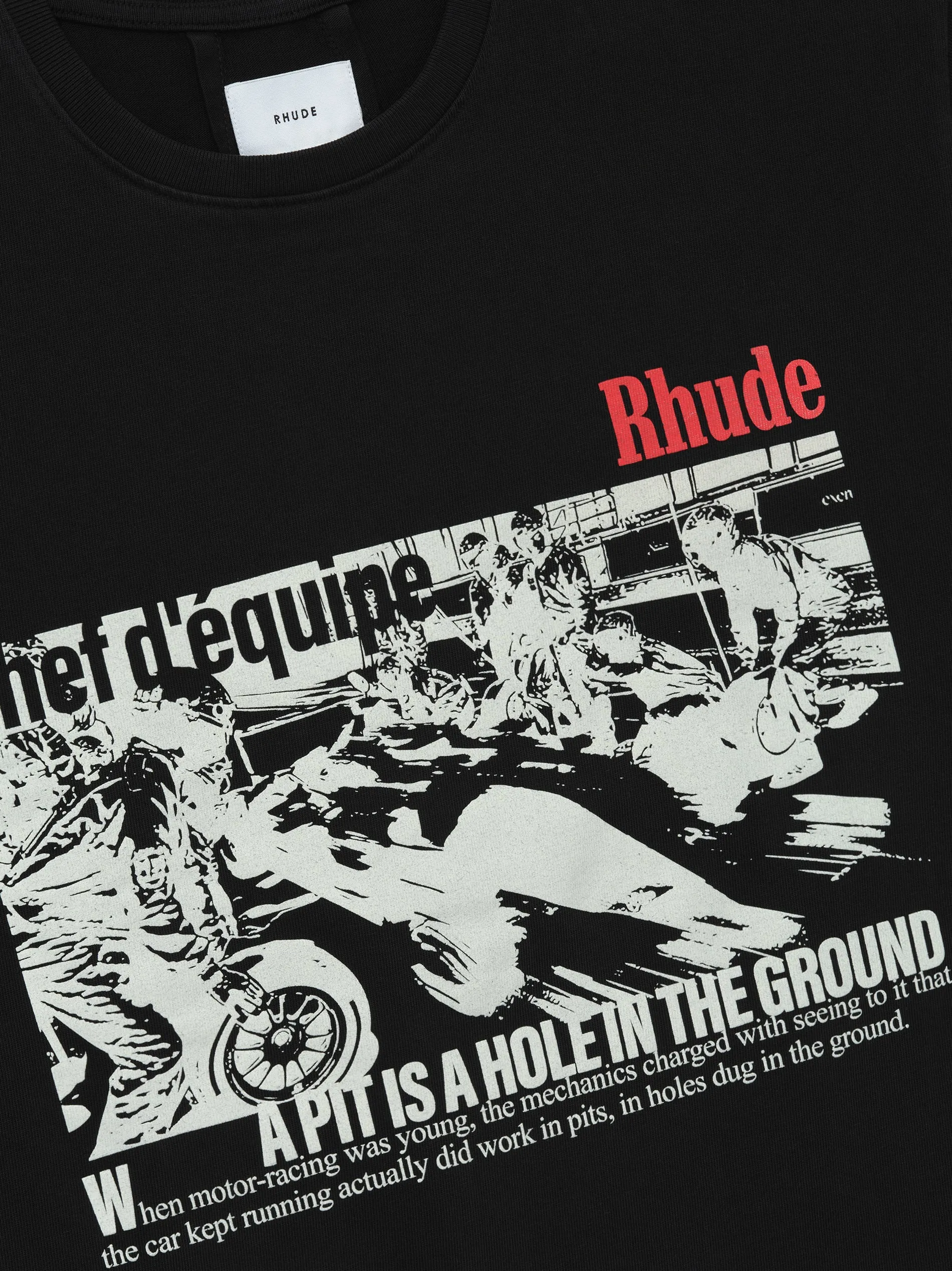 CHAMPIONS DU MONDE TEE sold by Rhude product image thumbnail 3