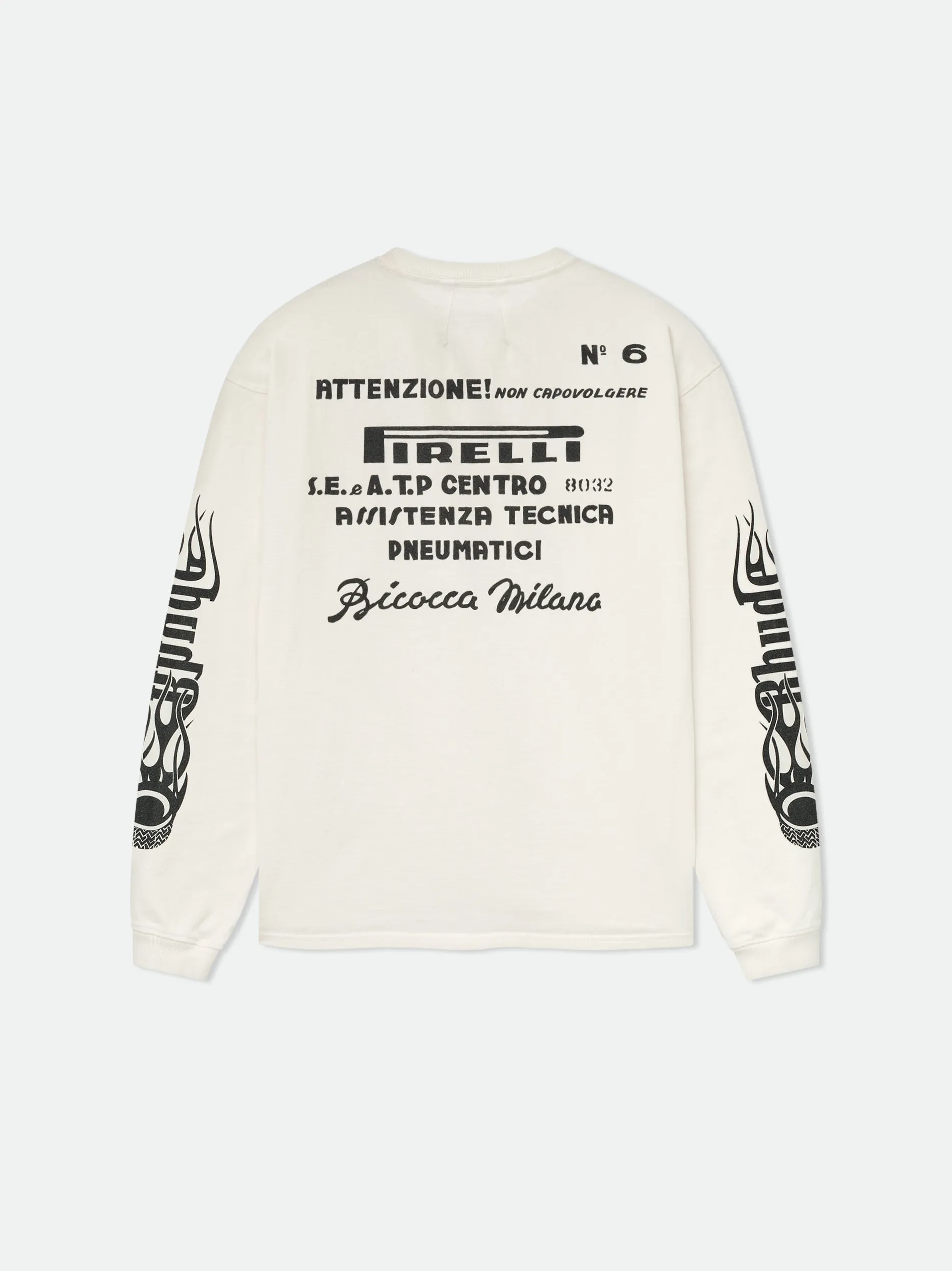 RACING EYES LS TEE sold by Rhude product image thumbnail 2