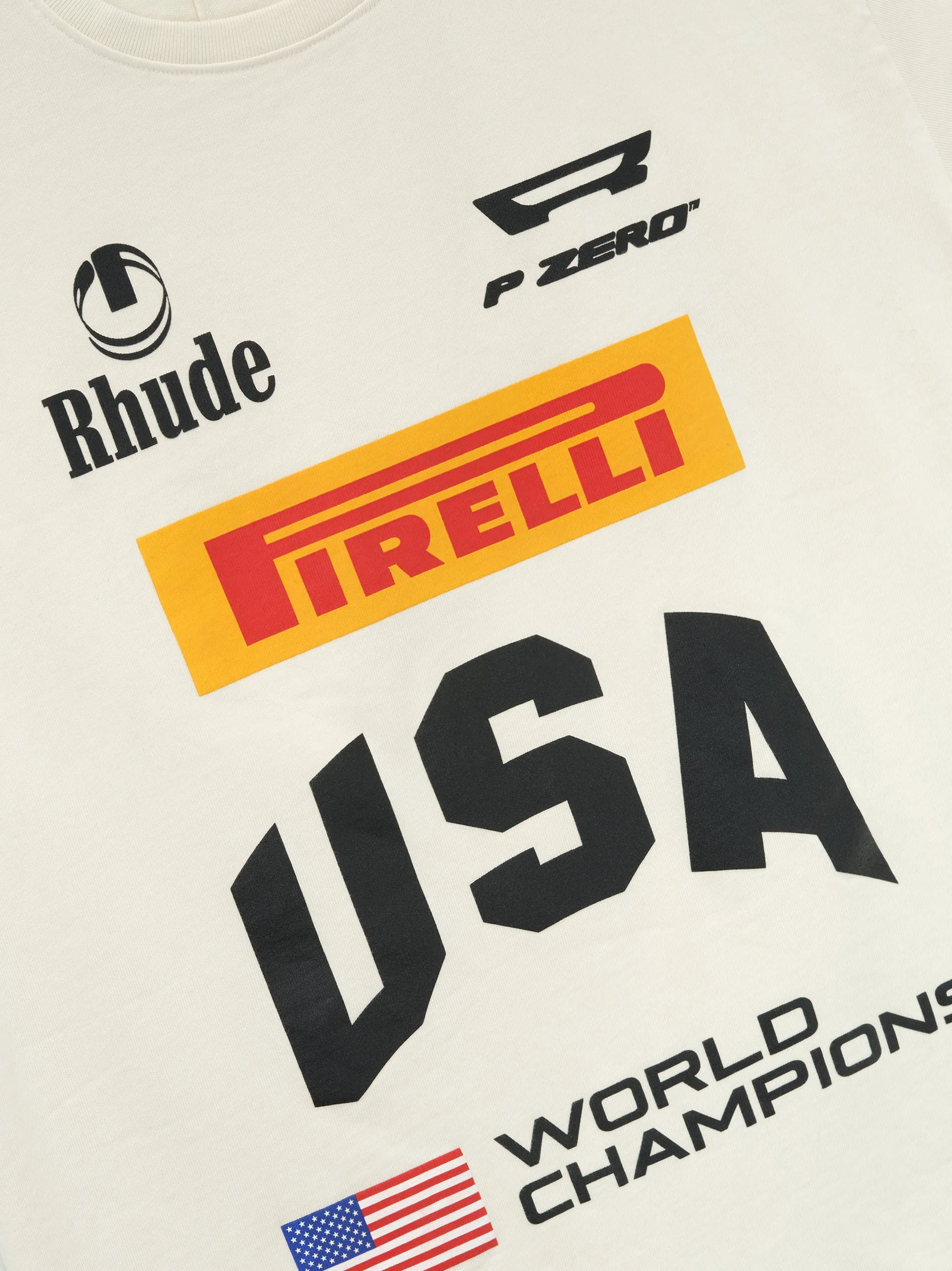 US CHAMPS TEE sold by Rhude product image thumbnail 3