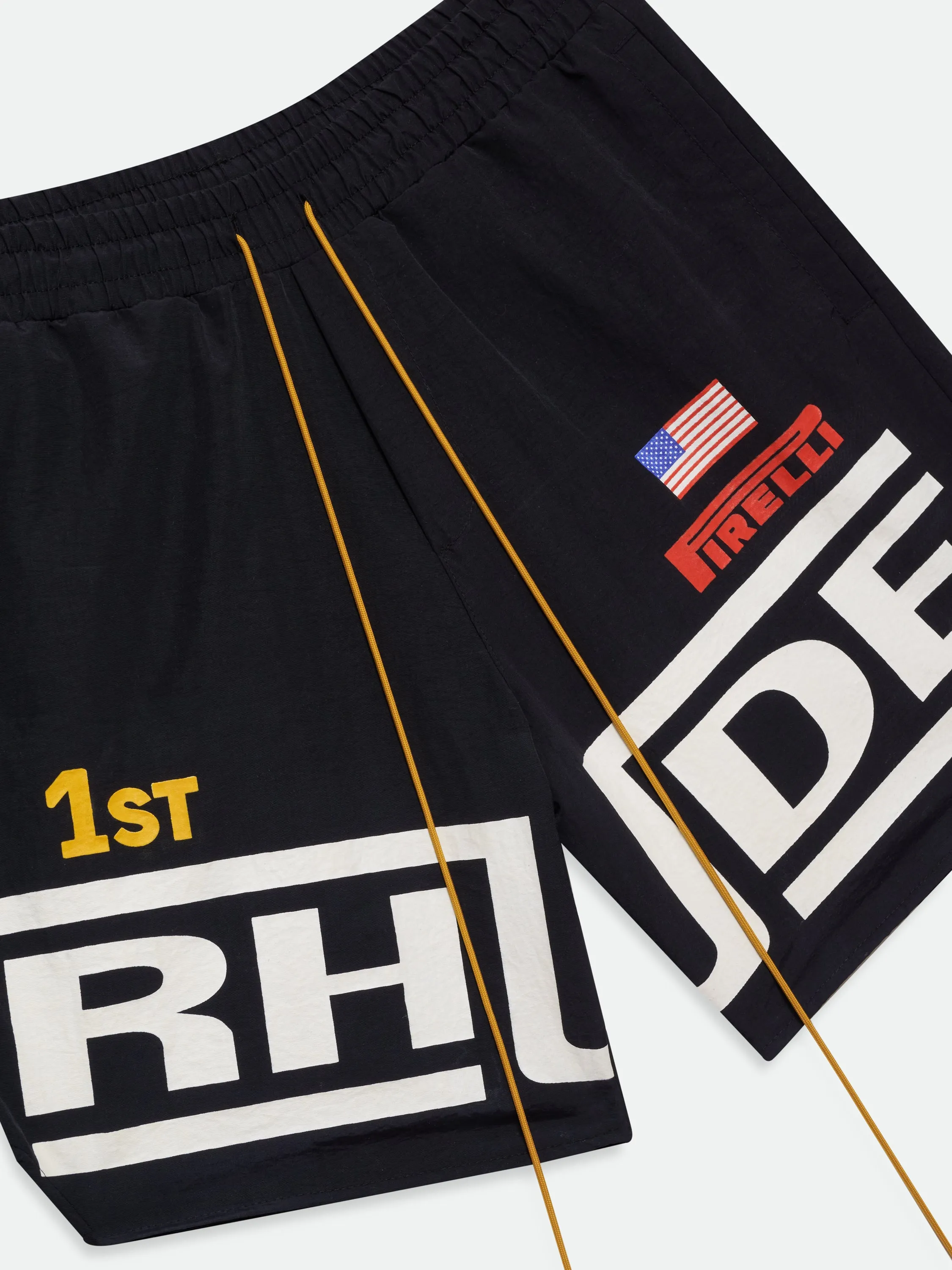 RHUDE CHAMPIONS LOGO SHORTS sold by Rhude product image thumbnail 2