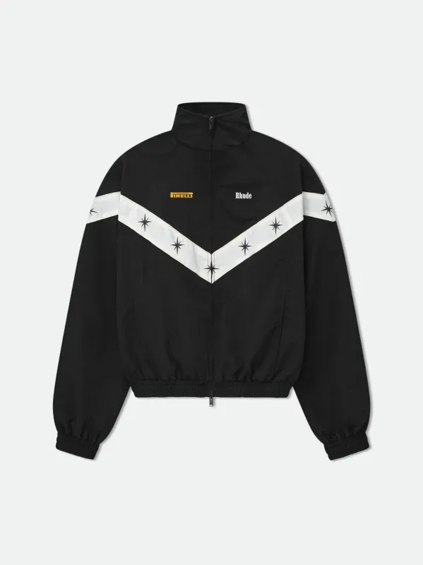STAR PIPING RAGLAN TRACK JACKET sold by Rhude