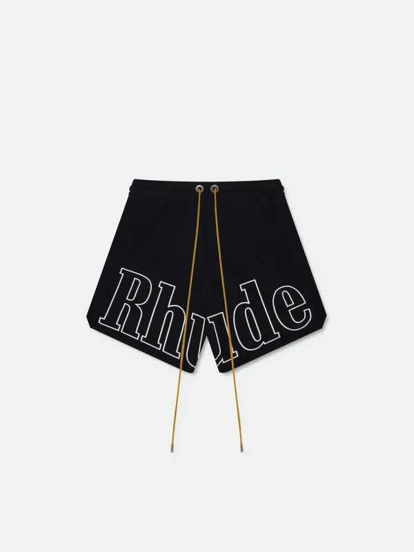 LOGO TRACK SHORT sold by Rhude