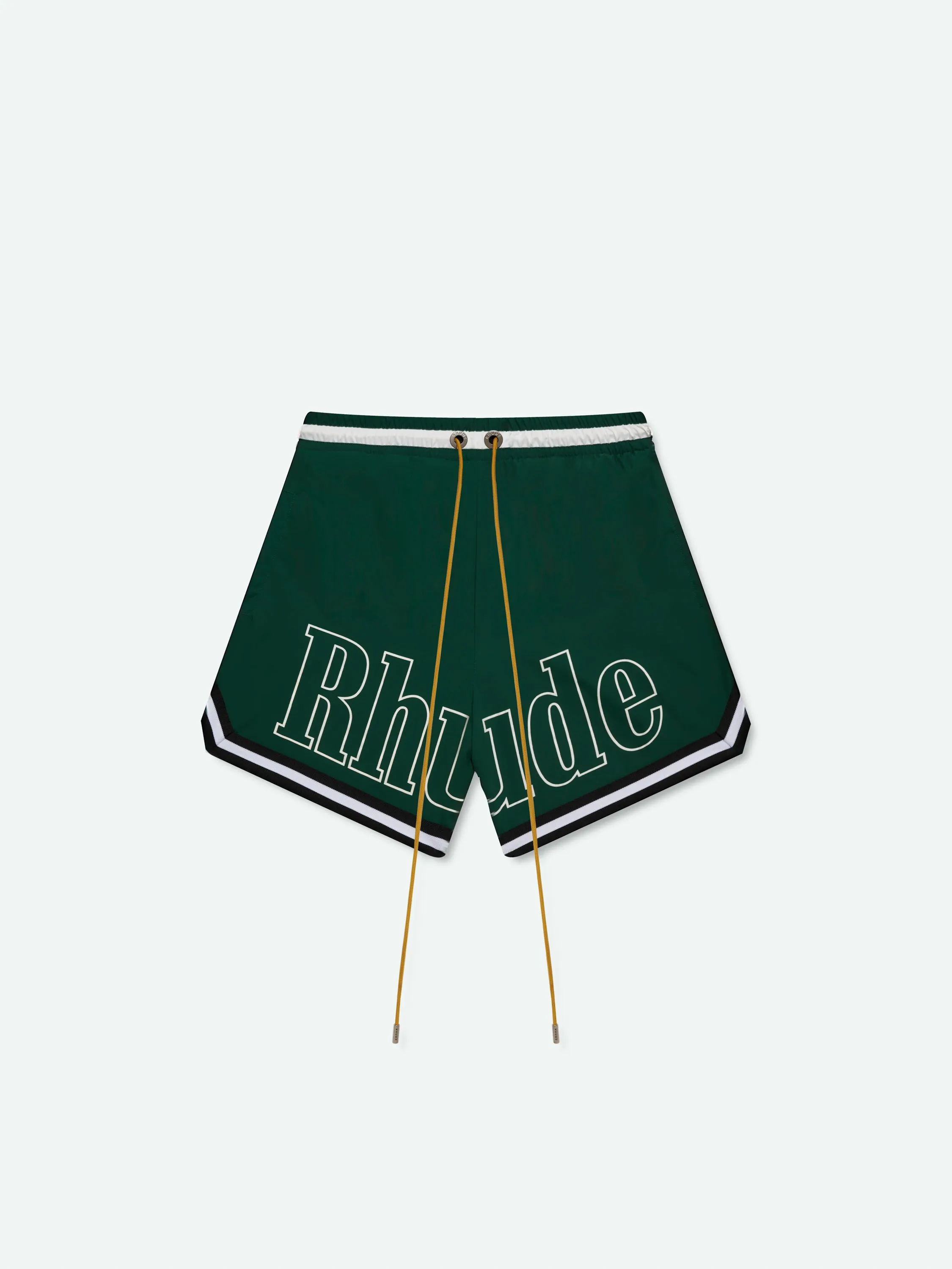 RHUDE BASKETBALL SWIM TRUNKS sold by Rhude
