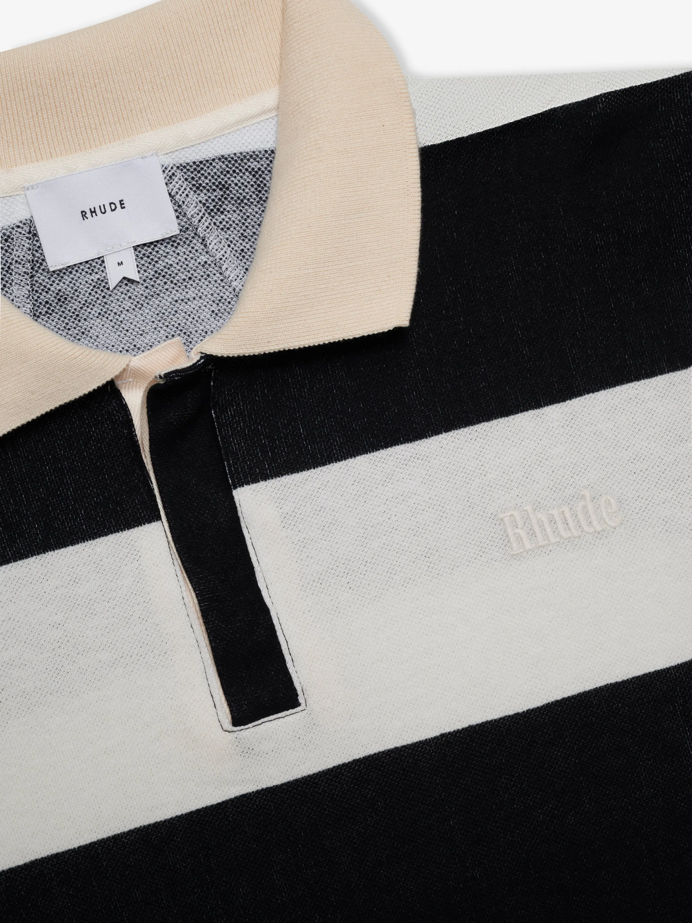 STRIPED PIQUE POLO sold by Rhude product image thumbnail 3