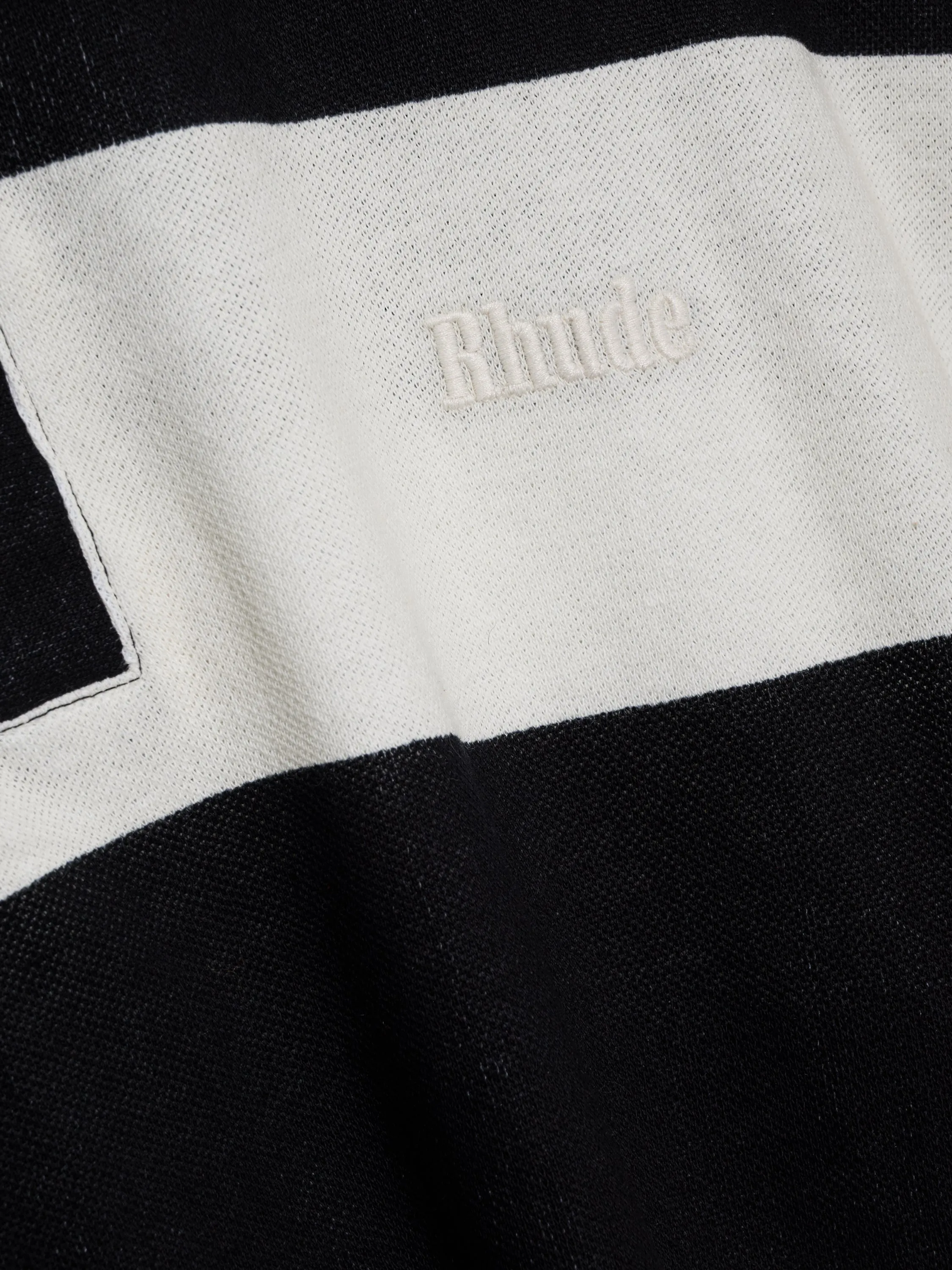 STRIPED PIQUE POLO sold by Rhude product image thumbnail 4