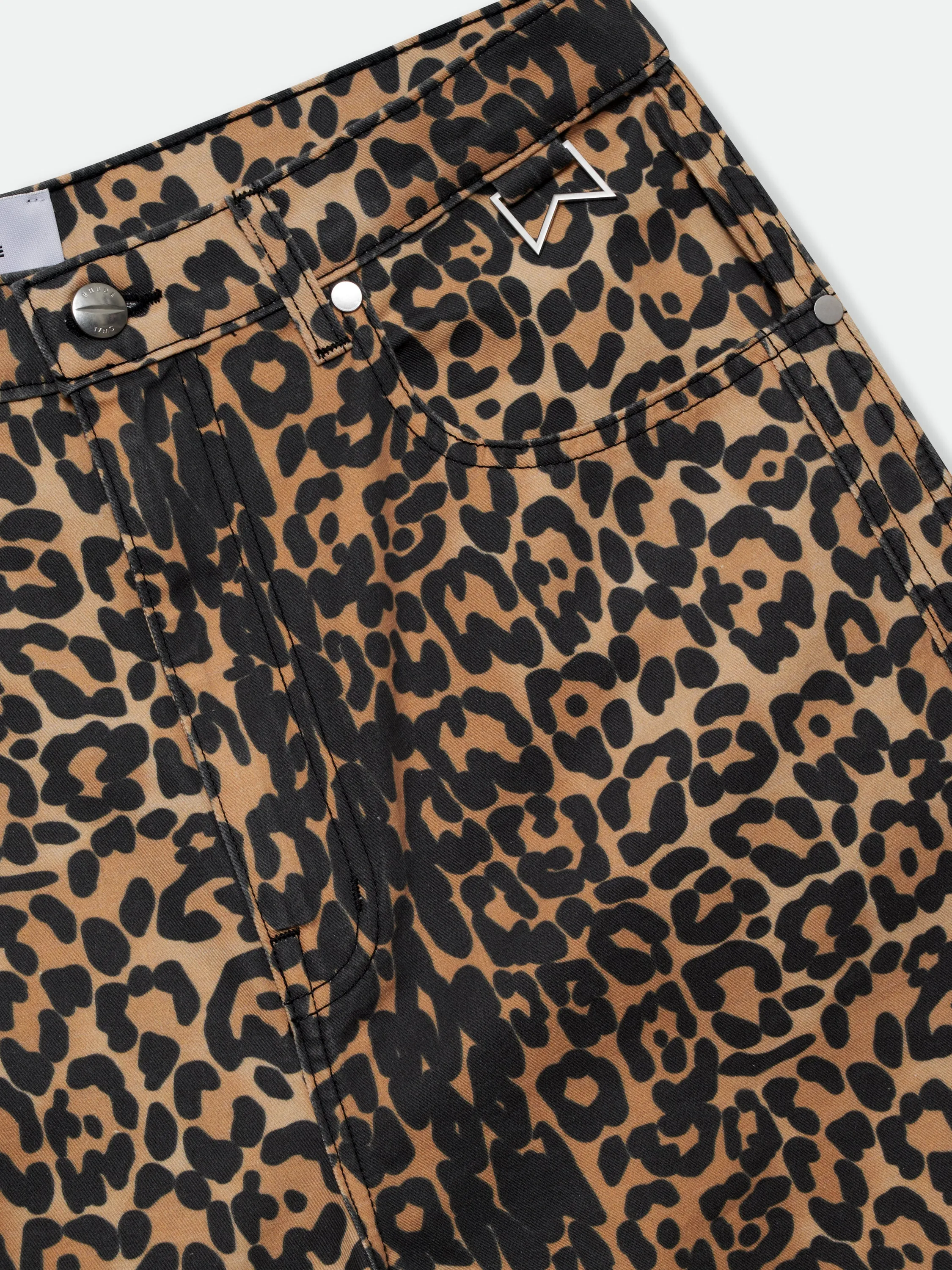 LEOPARD TRAXEDO BAGGY SHORT sold by Rhude product image thumbnail 3