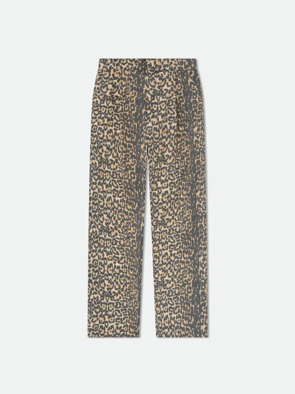 LEOPARD DROP-CROTCH TROUSER sold by Rhude