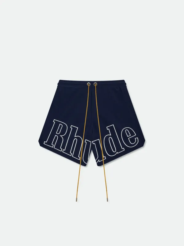 LOGO TRACK SHORT sold by Rhude
