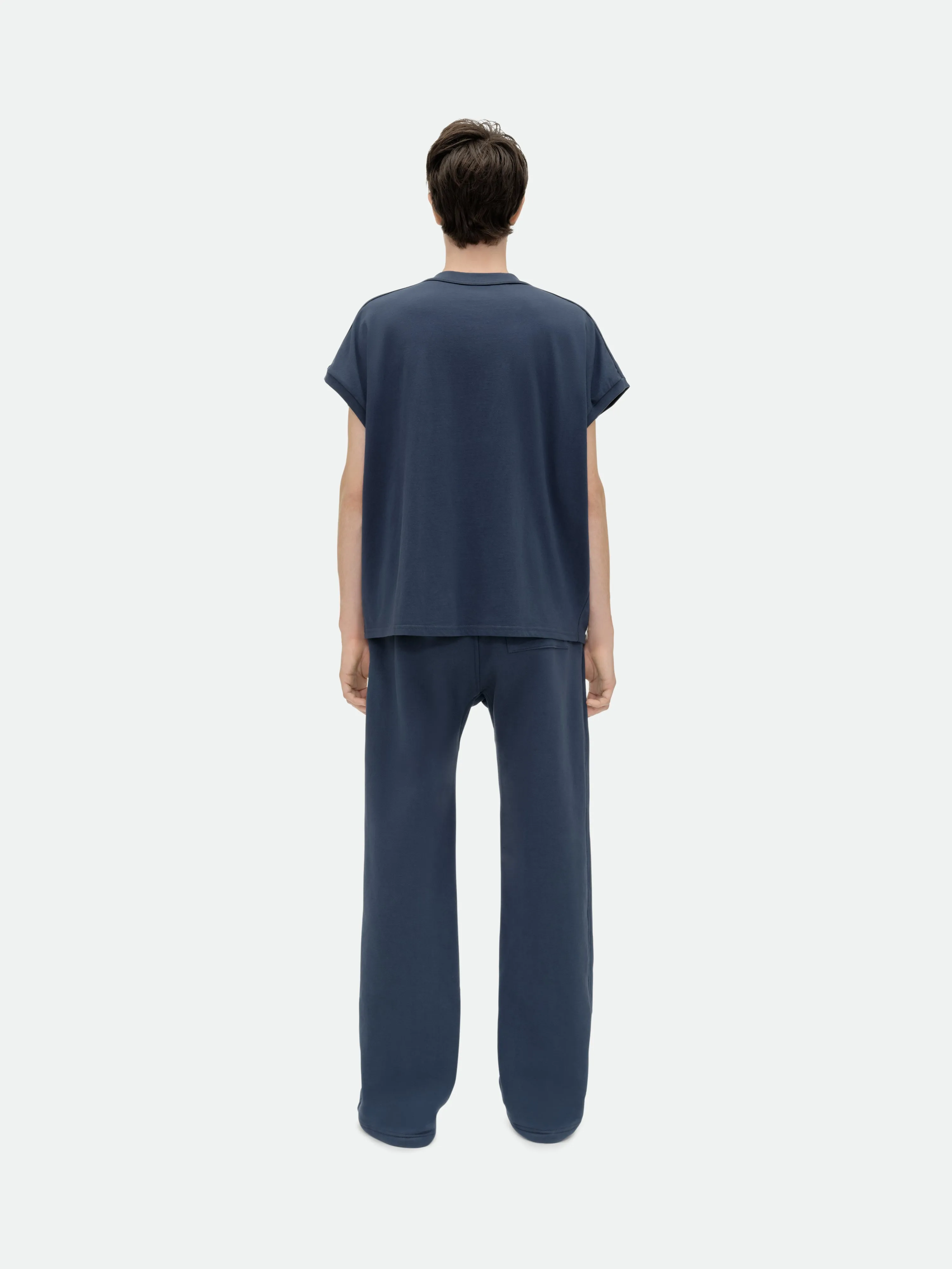 CLASSIQUE CUTOFF SLEEVE TEE sold by Rhude product image thumbnail 4
