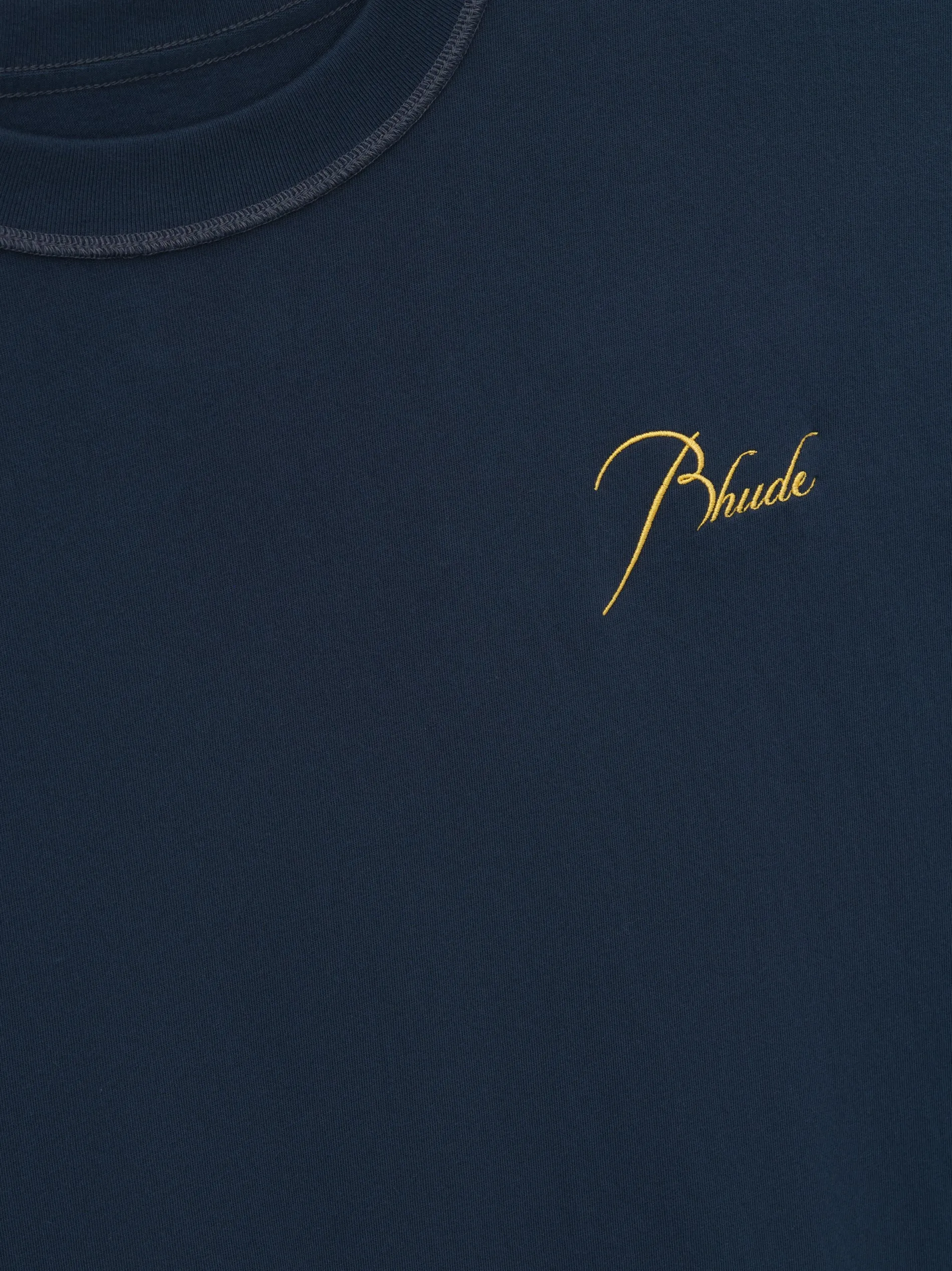 CLASSIQUE CUTOFF SLEEVE TEE sold by Rhude product image thumbnail 5