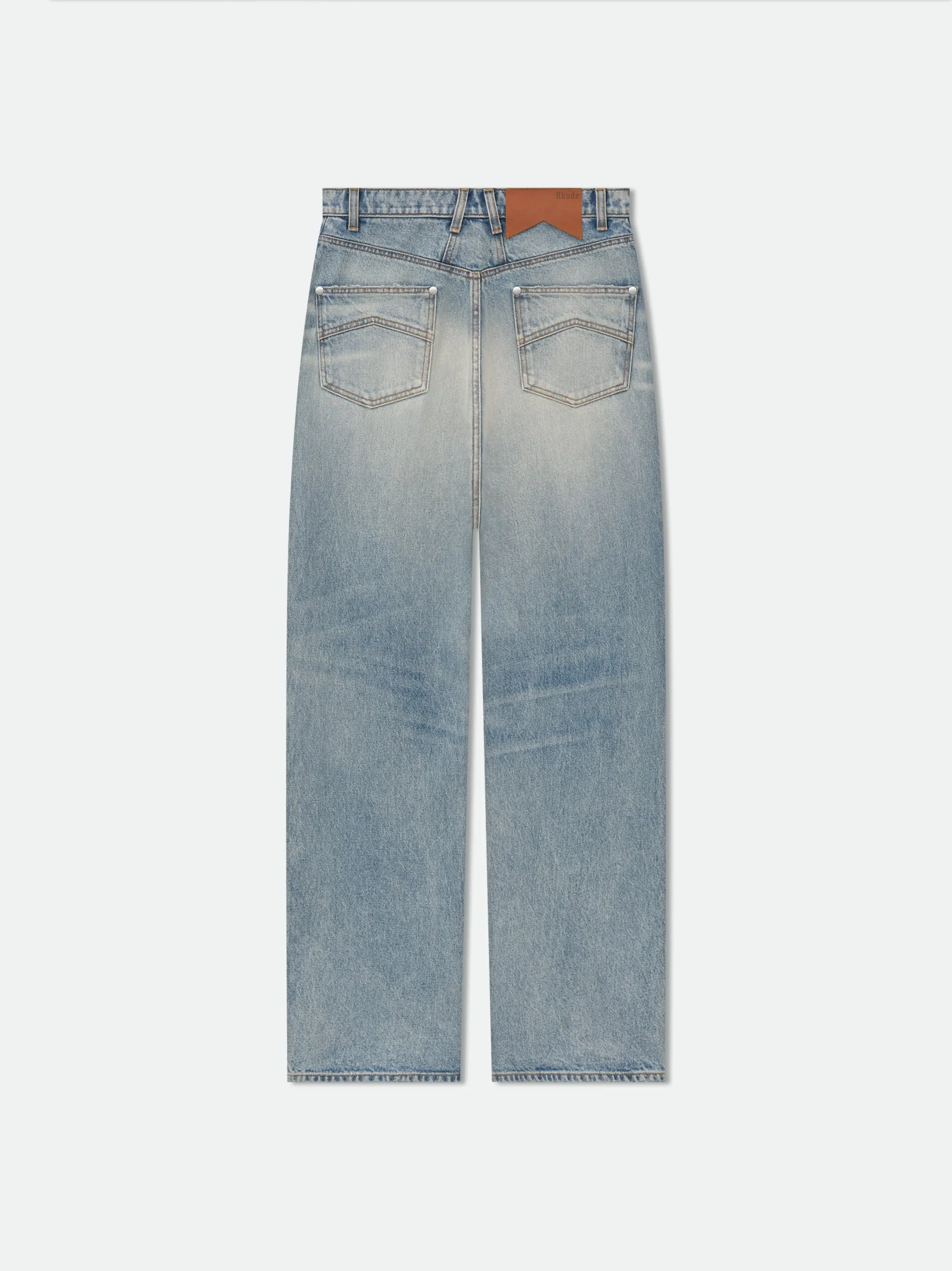 WIDE LEG TRAXEDO DENIM sold by Rhude product image thumbnail 2