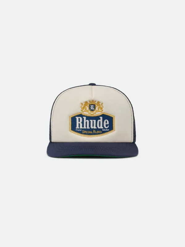 SPECIAL-BLEND TRUCKER HAT sold by Rhude