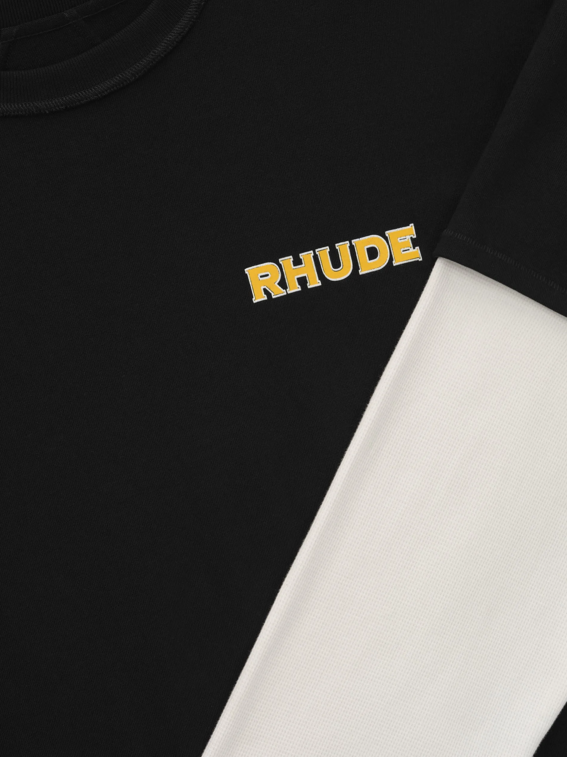 RHUDE STEEL DOUBLE-LAYERED TEE sold by Rhude product image thumbnail 5