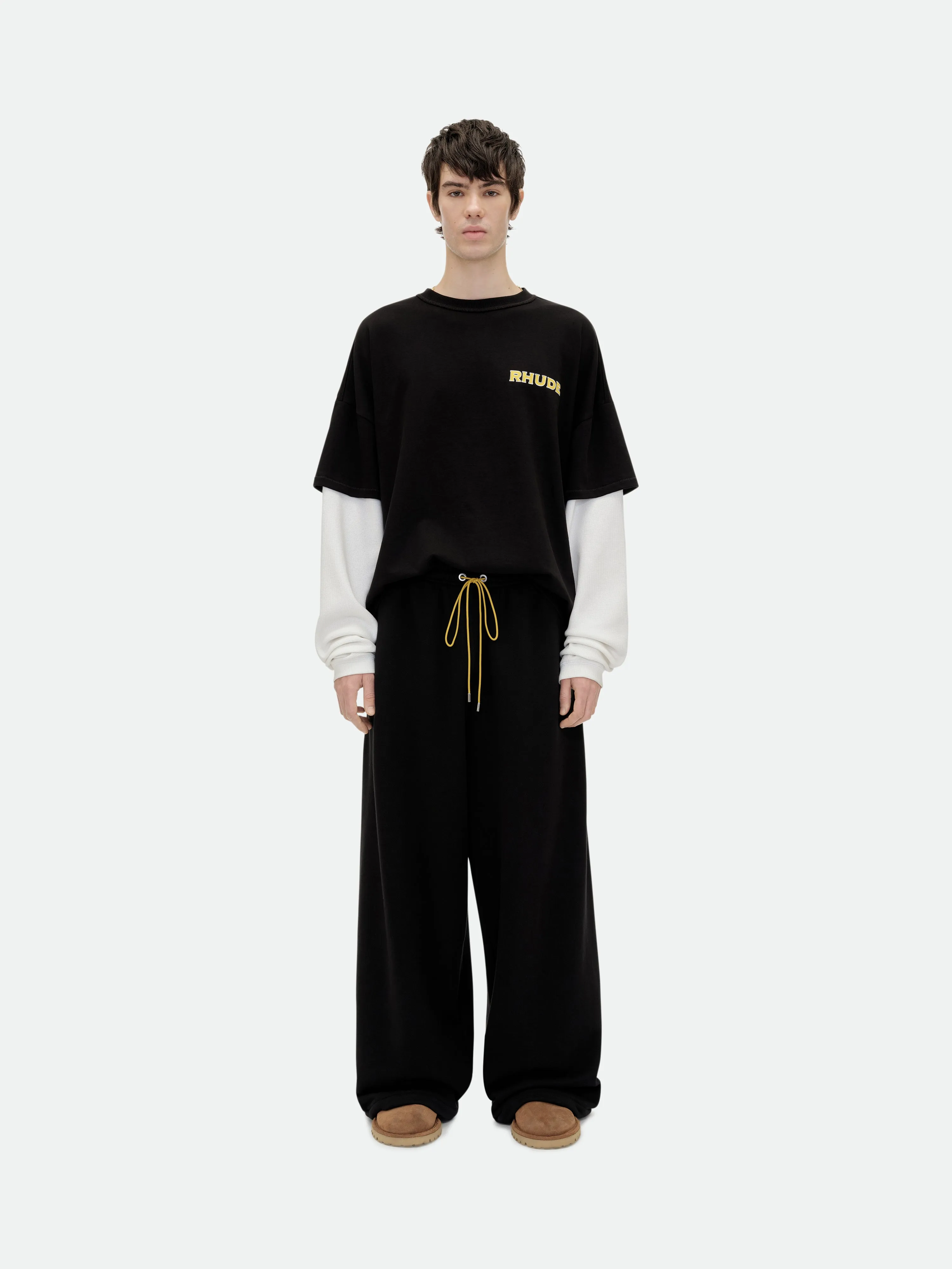 RHUDE STEEL DOUBLE-LAYERED TEE sold by Rhude product image thumbnail 2