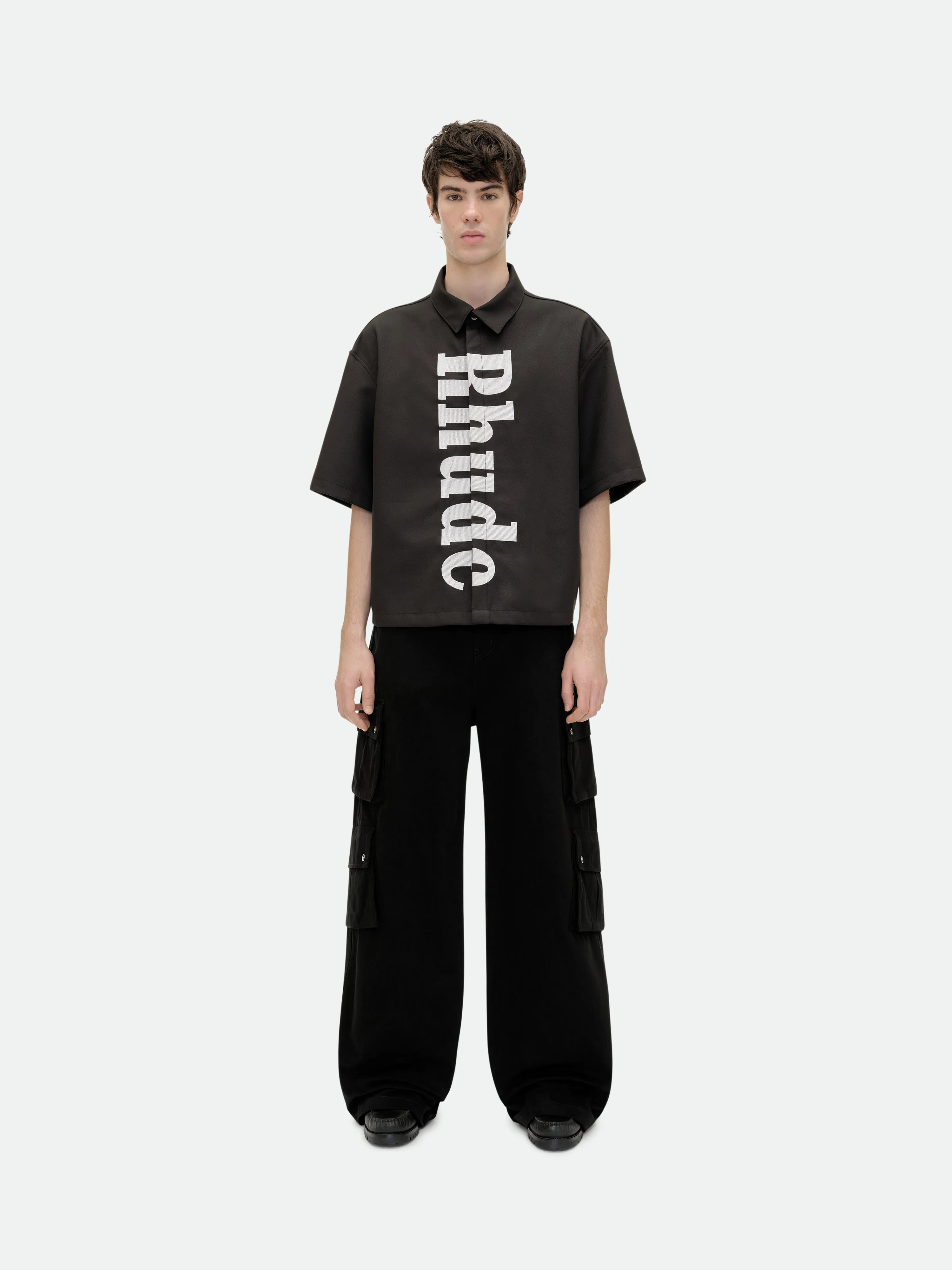 RHUDE VERT LOGO SHIRT sold by Rhude product image thumbnail 2