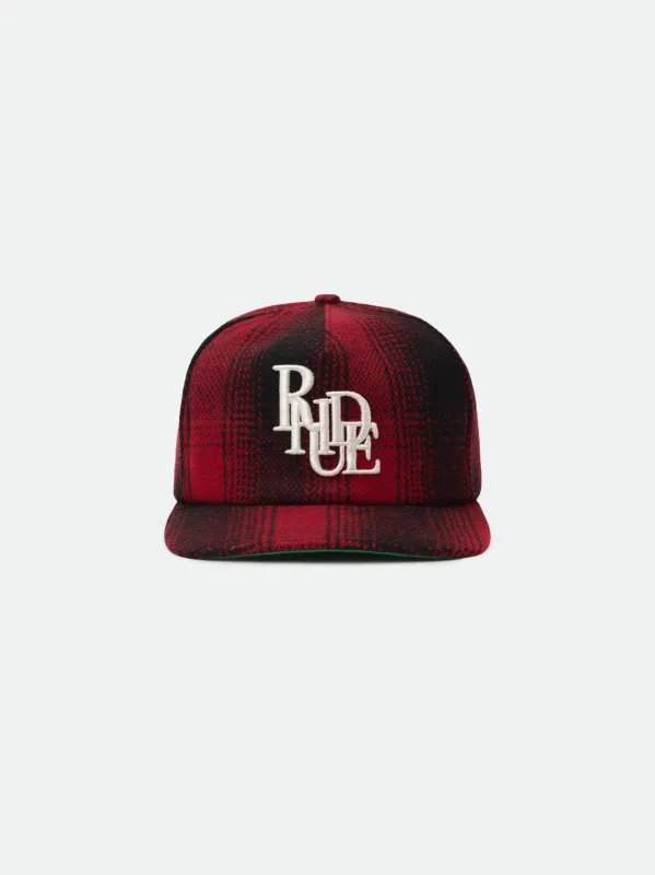 FLANNEL SCRAMBLE LOGO HAT made by Rhude