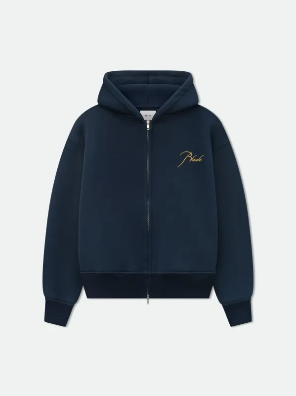 FULL ZIP HOODIE sold by Rhude