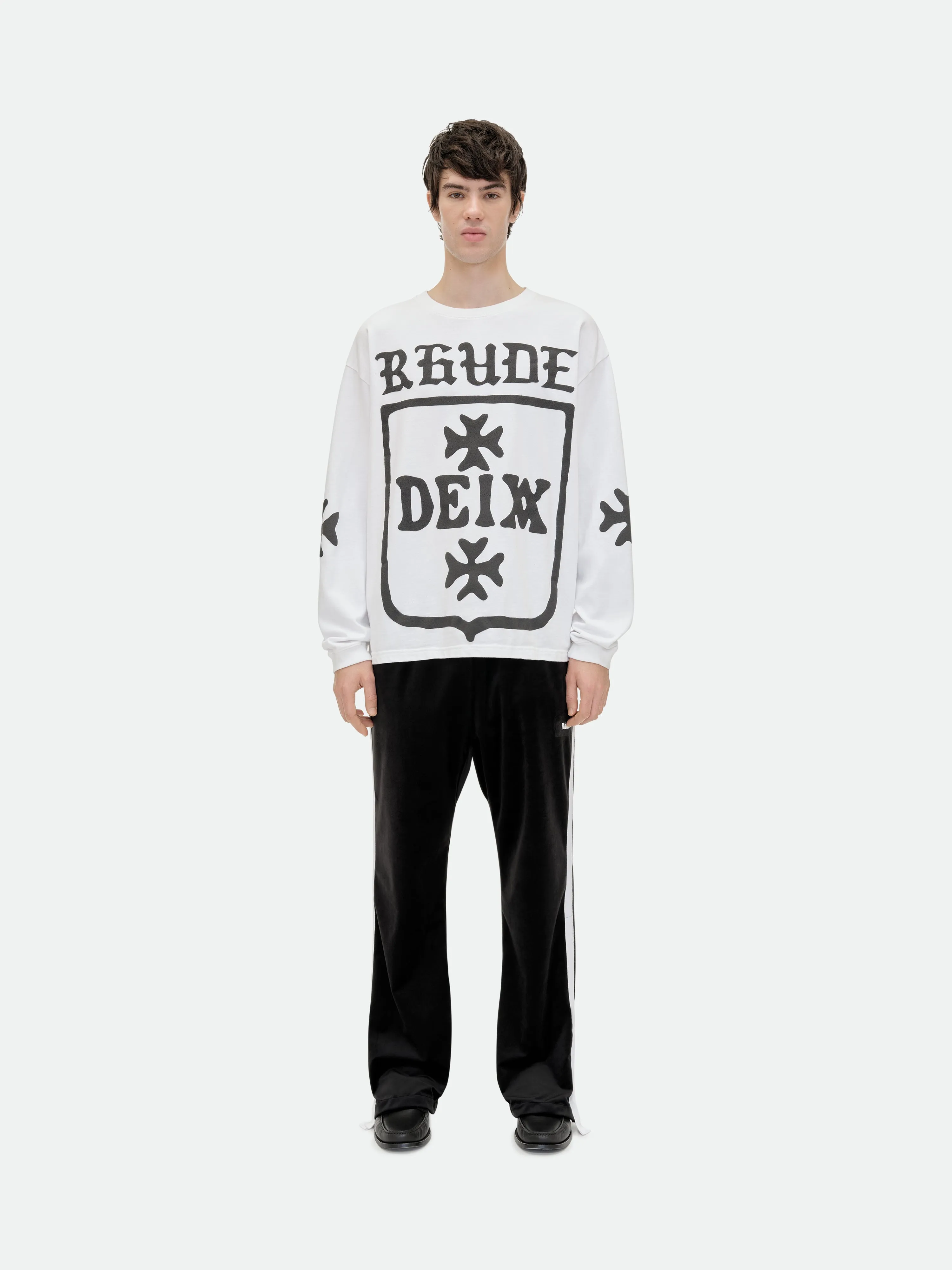 DEIX SHIELD OVERSIZED LS TEE sold by Rhude product image thumbnail 2