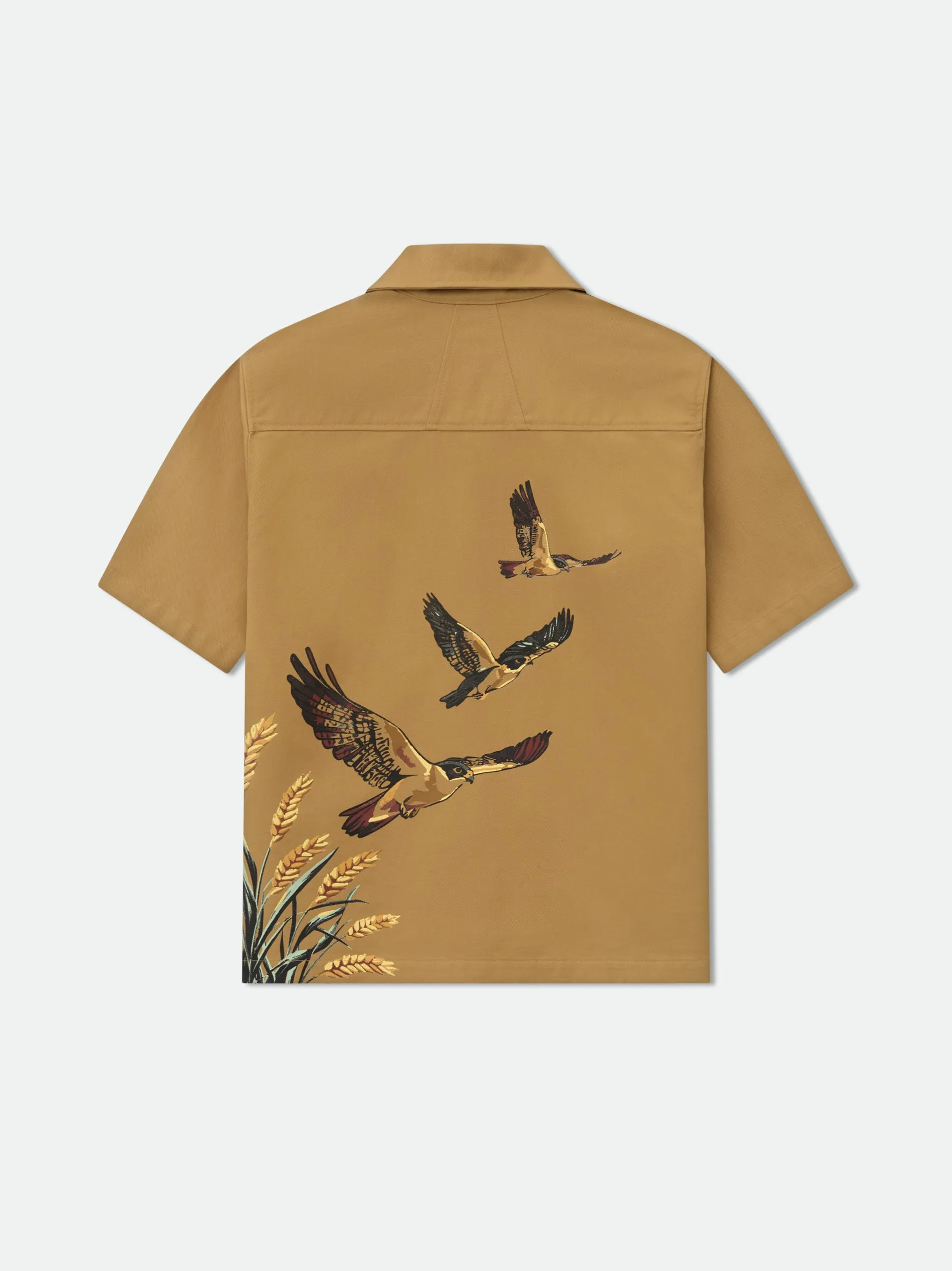 FALCO SCRIPT BUTTON UP SHIRT sold by Rhude product image thumbnail 3
