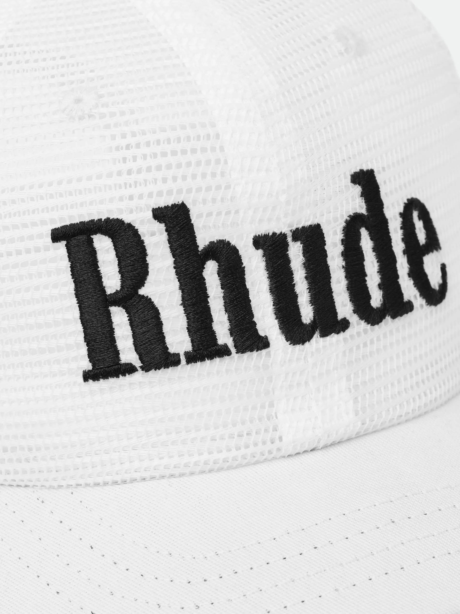 RHUDE LOGO MESH HAT sold by Rhude product image thumbnail 4
