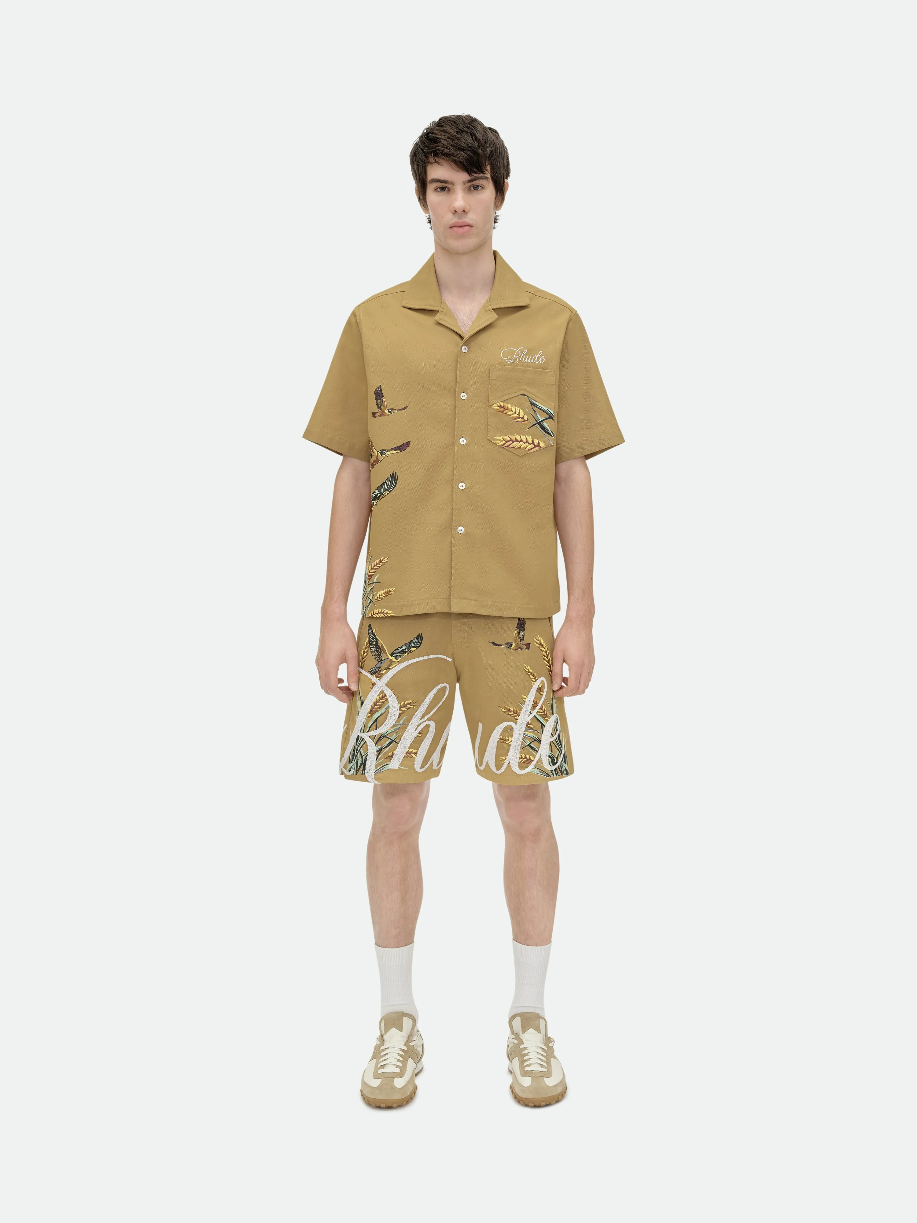 FALCO SCRIPT SHORT sold by Rhude product image thumbnail 2