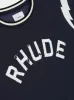 RHUDE LIGHTNING RINGER JERSEY TEE sold by Rhude