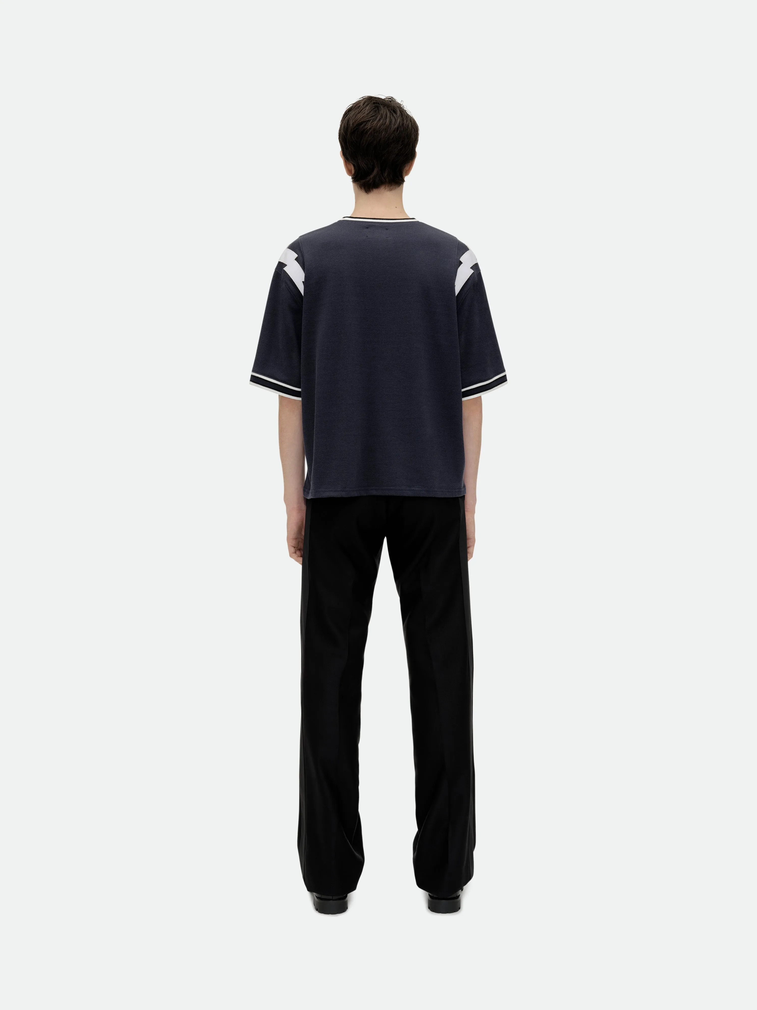 RHUDE LIGHTNING RINGER JERSEY TEE sold by Rhude product image thumbnail 4
