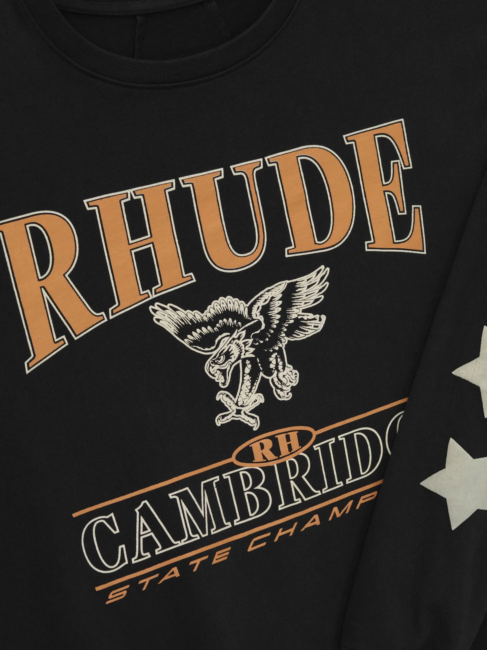 CAMBRIDGE STATE CHAMPS LS TEE sold by Rhude product image thumbnail 5