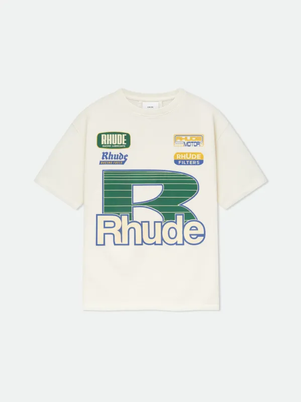 ROADWAY RACING TEE sold by Rhude