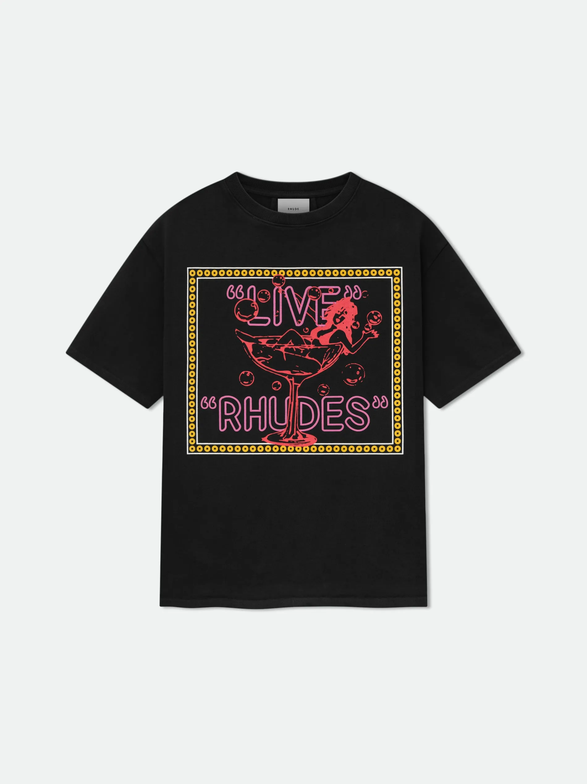 LIVE RHUDES TEE sold by Rhude