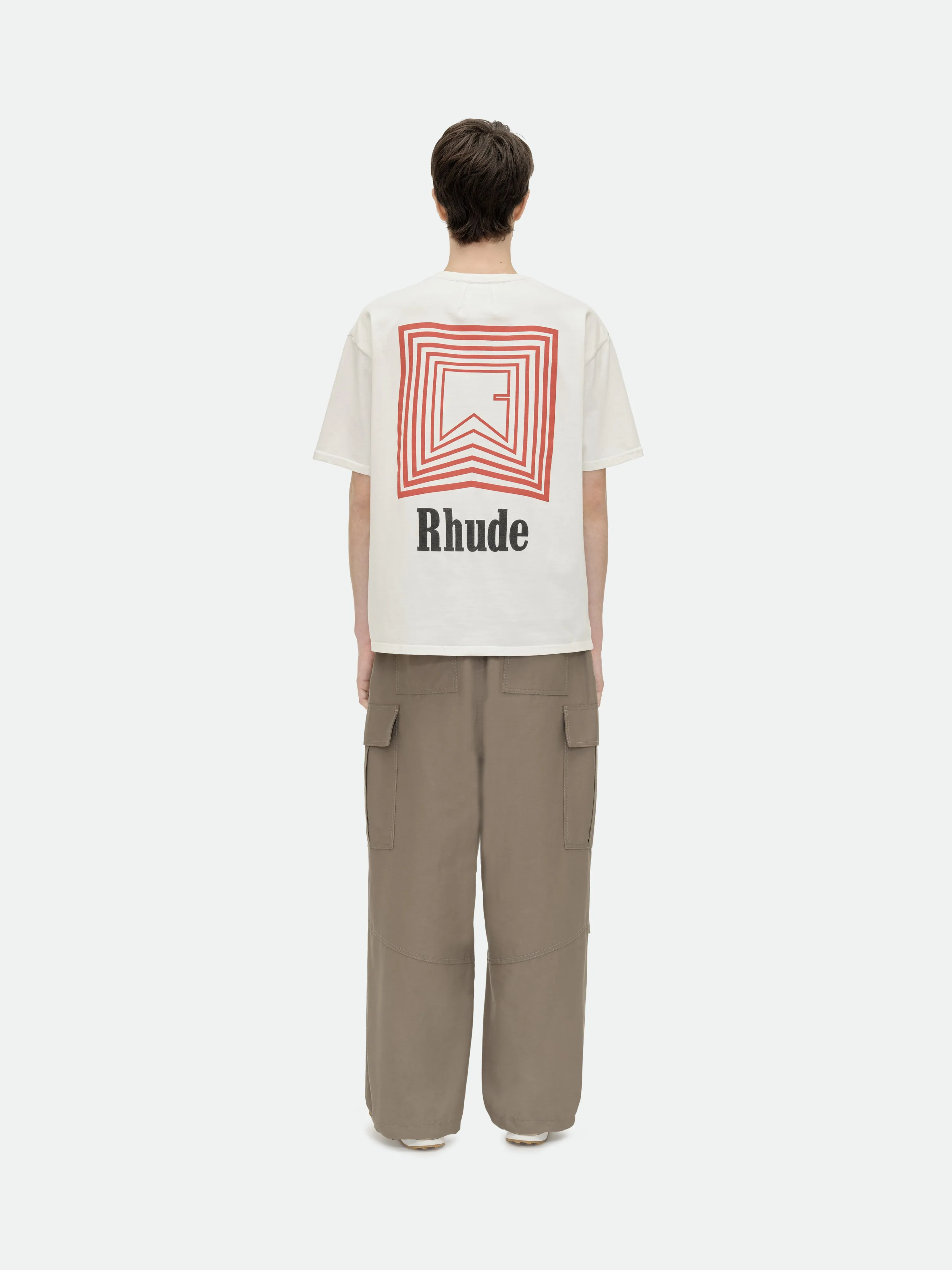 CHEVRON LOGO REPEAT TEE sold by Rhude product image thumbnail 4