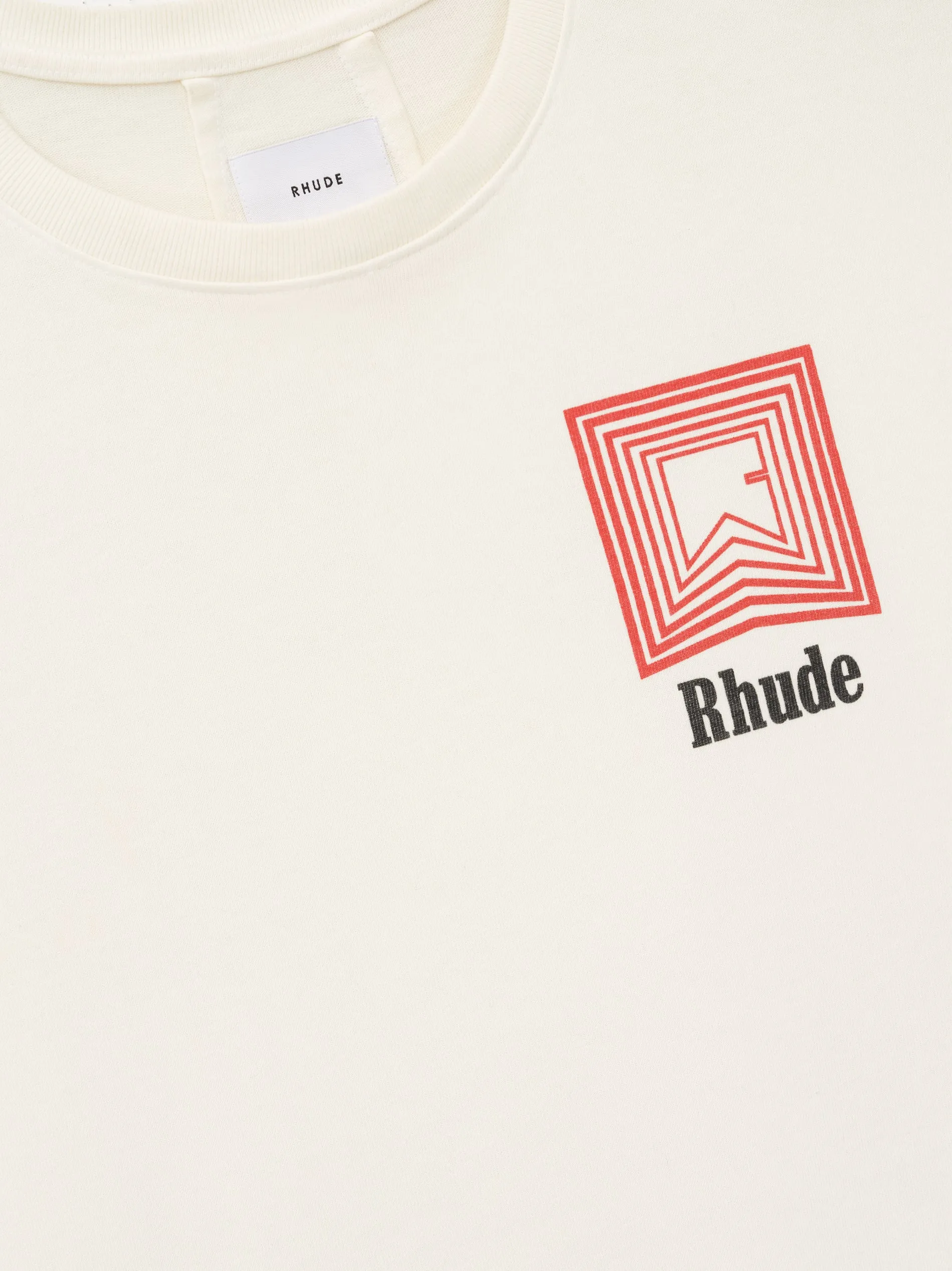 CHEVRON LOGO REPEAT TEE sold by Rhude product image thumbnail 5